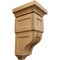 Ekena Millwork 7"W x 7 3/4"D x 14"H Jumbo Reyes Wood Corbel, Cherry CORW07X07X14RYCH - alternate 1